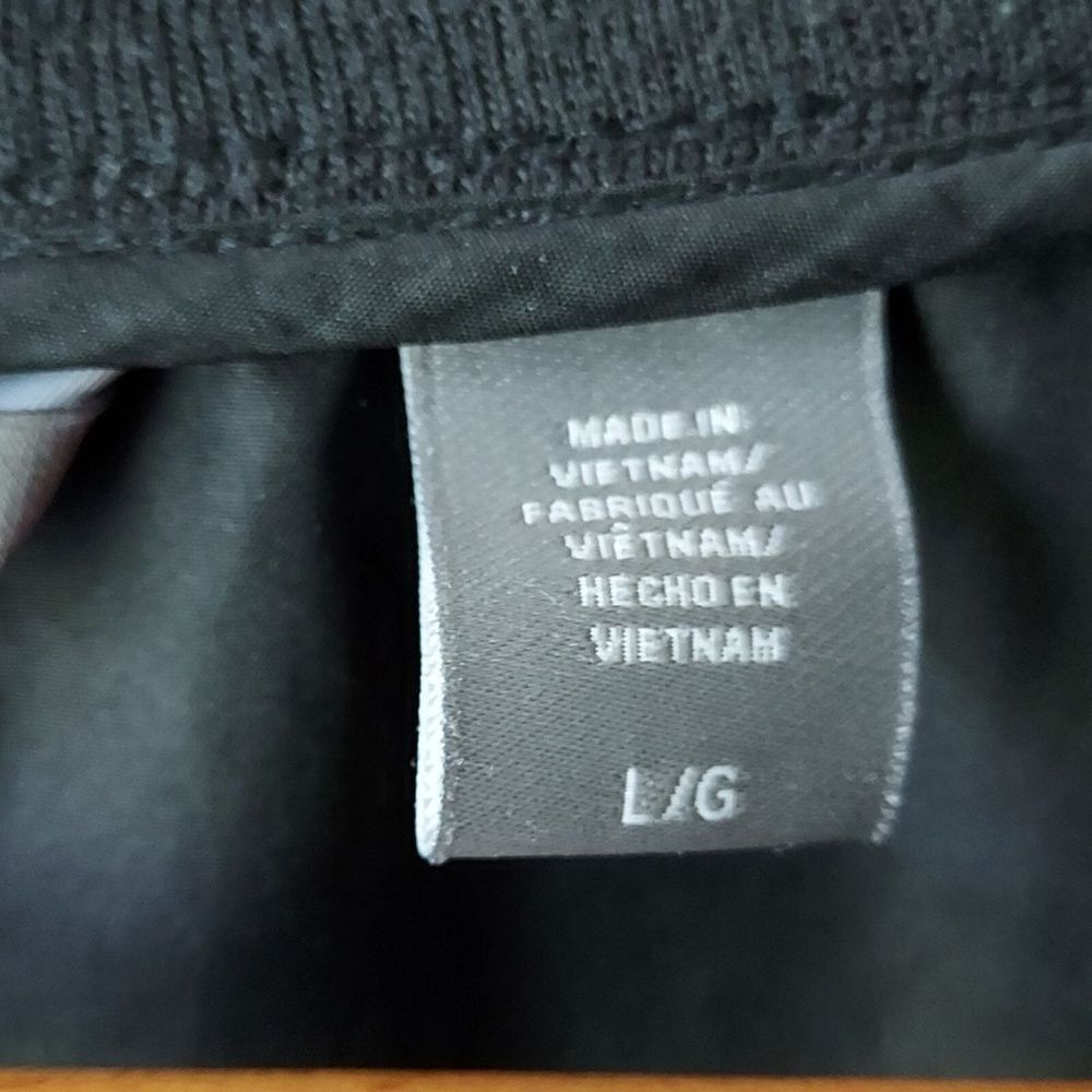 Izod Golf‎  Men's Large XTreme Function Black V Neck Pullover Windbreaker - Picture 4 of 10